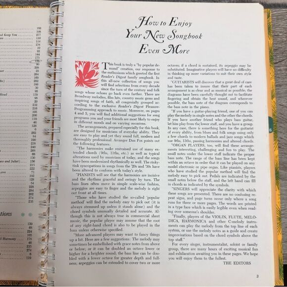 Readers Digest Treasury Of Best Loved Songs‎ 1972 - Picture 8 of 8